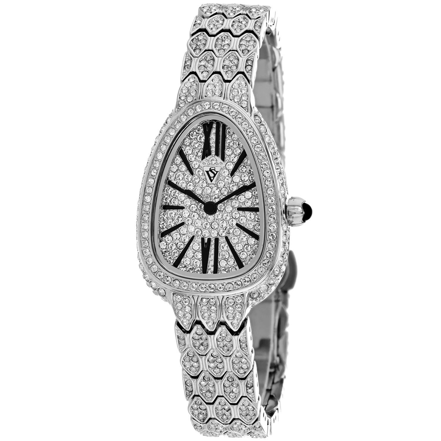 Christian Van Sant Women's Bella Silver Dial Watch