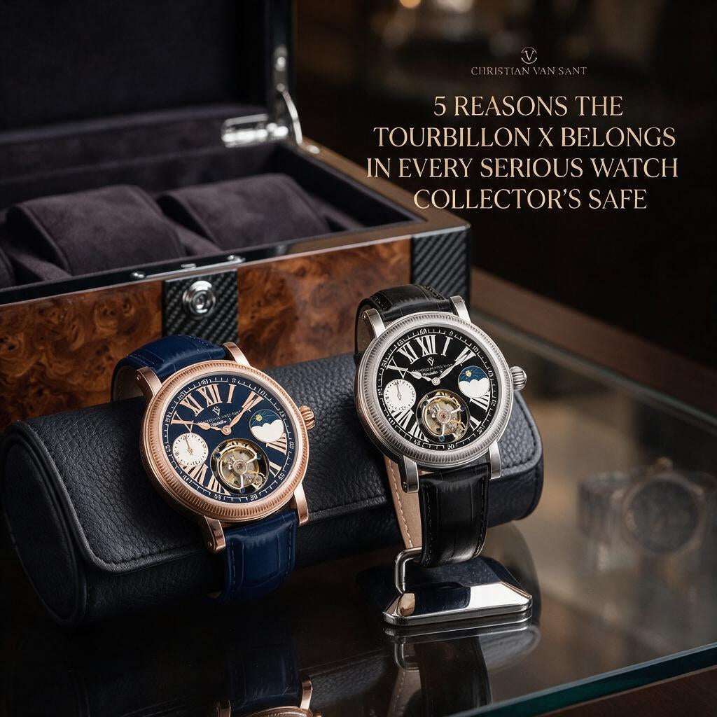 5 Reasons The Tourbillion X Belongs in Every Serous Watch Collector's Safe.