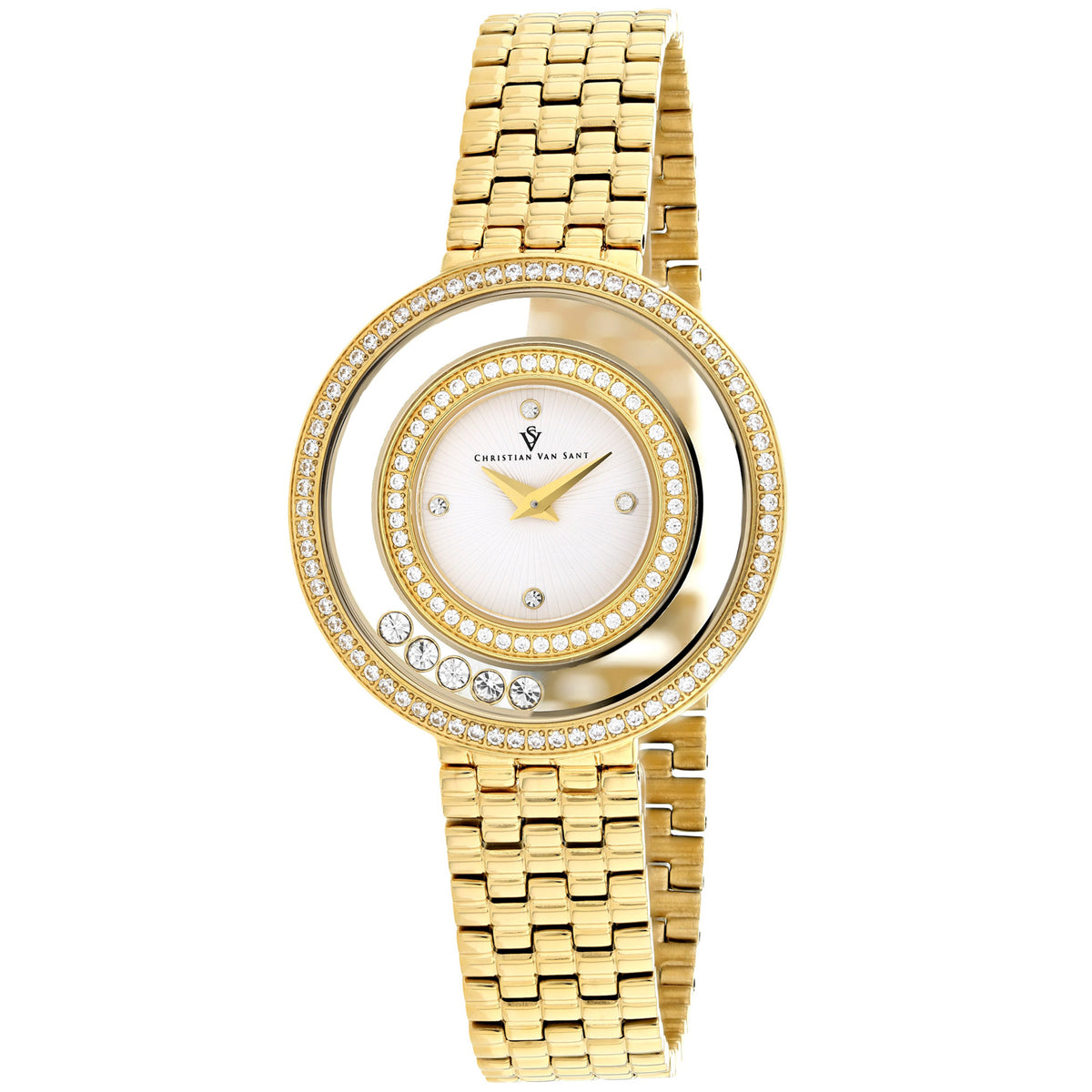 Christian Van Sant Women's Gracieuse White Dial Watch - CV4831