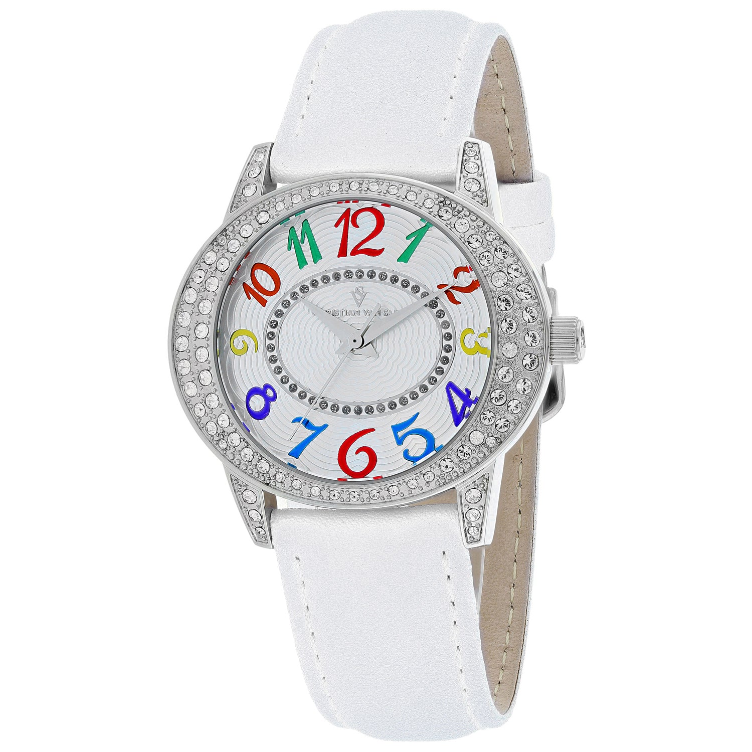 Christian Van Sant Women's Sevilla Silver Dial Watch - CV8410