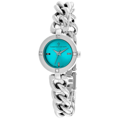 Christian Van Sant Women's Sultry Blue Dial Watch - CV0212