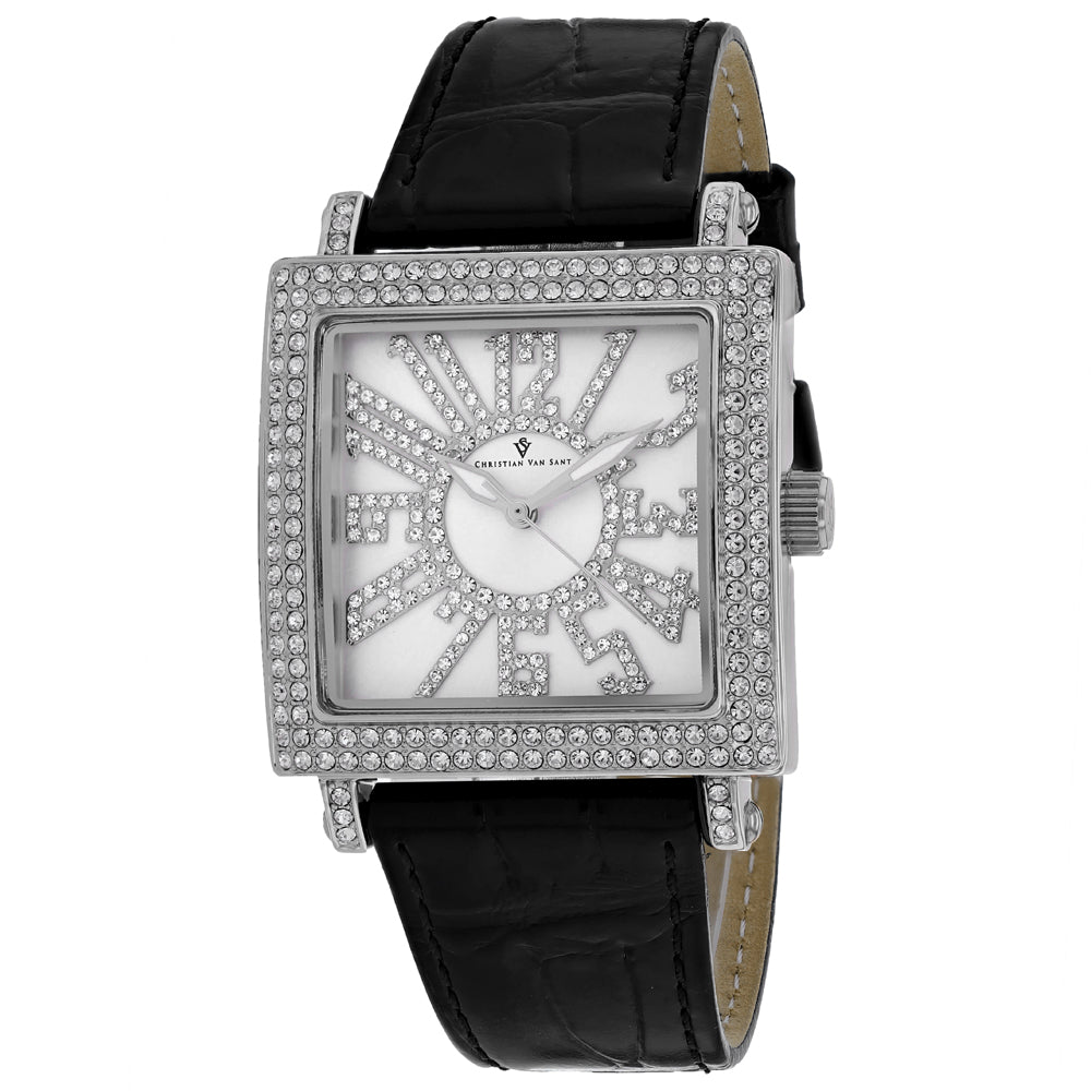 Christian Van Sant Women's Silver Dial Watch - CV0240