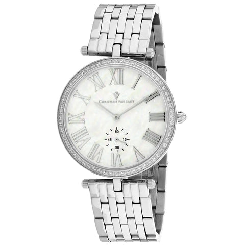 Christian Van Sant Women's Hush Mother of pearl Dial Watch - CV0290