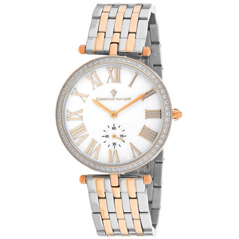 Christian Van Sant Women's Hush Mother of pearl Dial Watch - CV0297