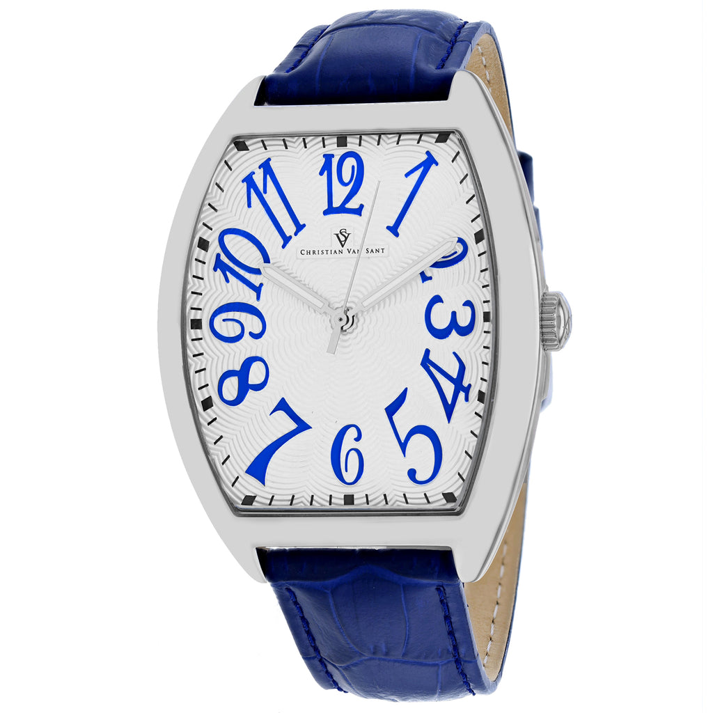 Christian Van Sant Men's Royalty II White Dial Watch - CV0371