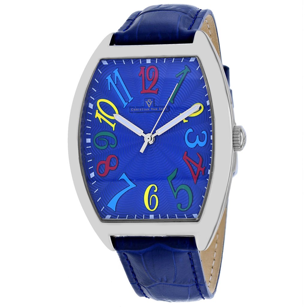 Christian Van Sant Men's Royalty II Blue Dial Watch - CV0373