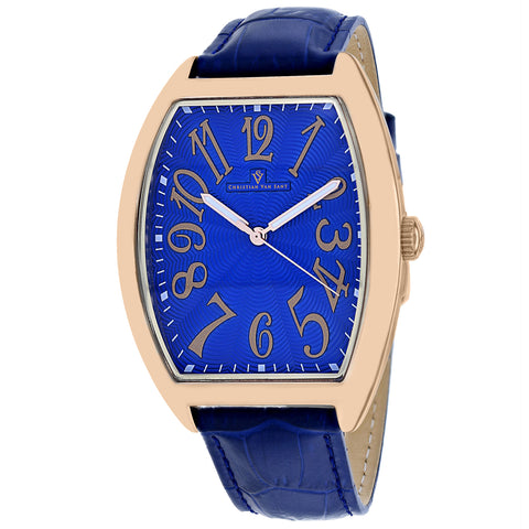 Christian Van Sant Men's Royalty II Blue Dial Watch - CV0376