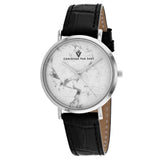 Christian Van Sant Women's Lotus White Dial Watch - CV0420BK
