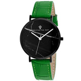 Christian Van Sant Women's Lotus Black Dial Watch - CV0424GR