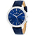 Christian Van Sant Men's Octavius Slim Blue Dial Watch - CV0532