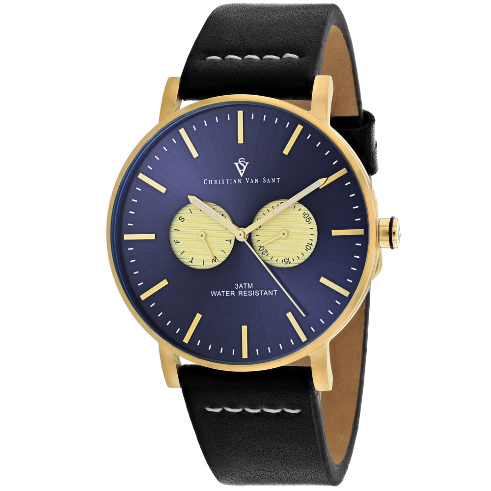 Christian Van Sant Men's Relic Blue Dial Watch - CV0540