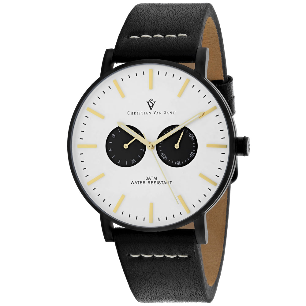 Christian Van Sant Men's Relic White Dial Watch - CV0541