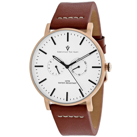 Christian Van Sant Men's Relic White Dial Watch - CV0543