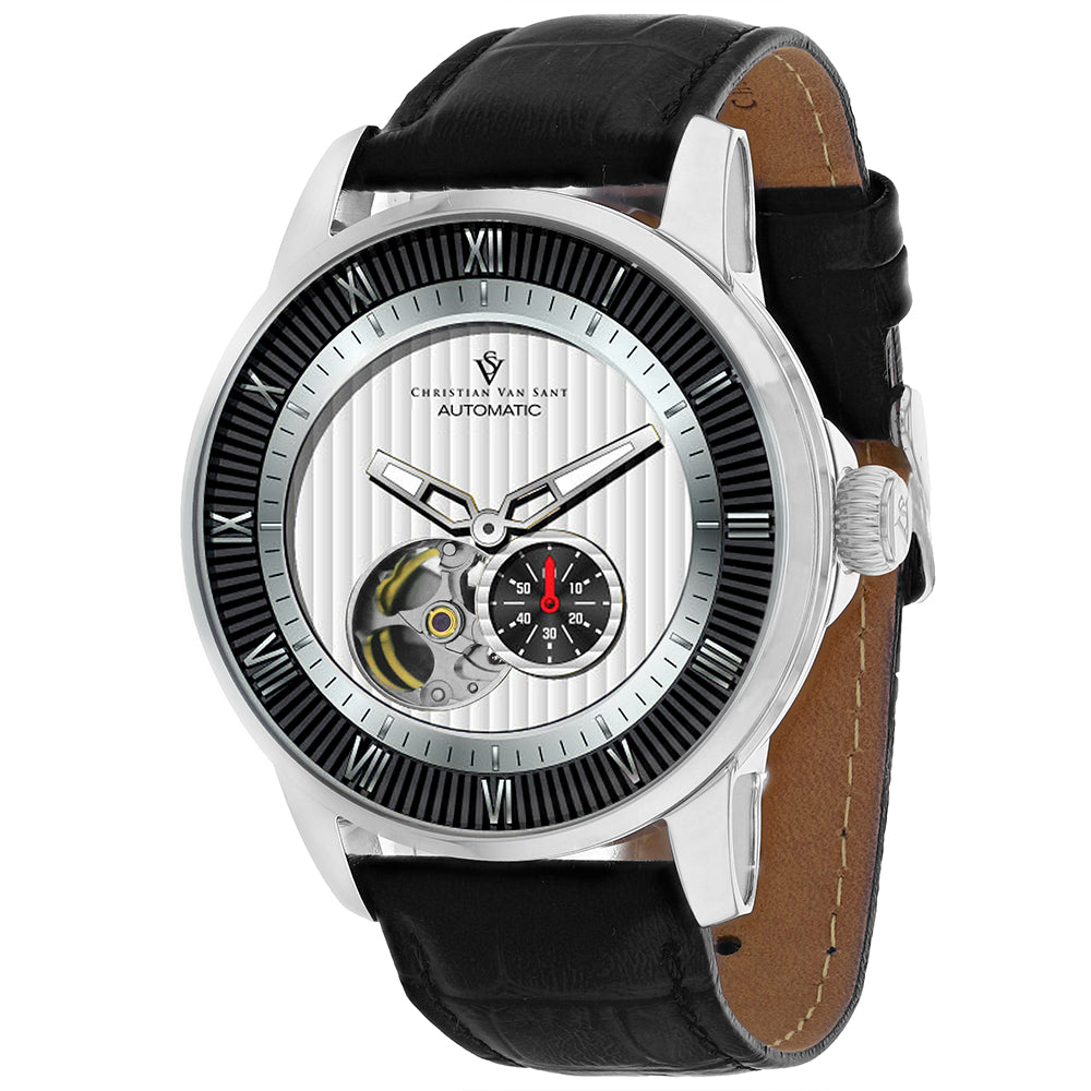 Christian Van Sant Men's Viscay White Dial Watch - CV0550