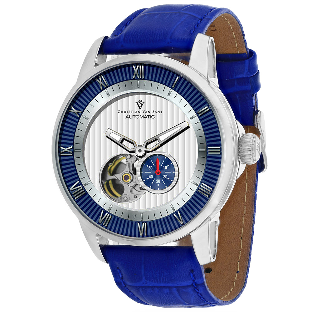 Christian Van Sant Men's Viscay White Dial Watch - CV0552