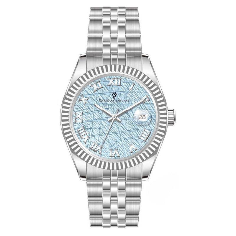 Christian Van Sant Men's Stellar Blue Dial Watch - CV0702