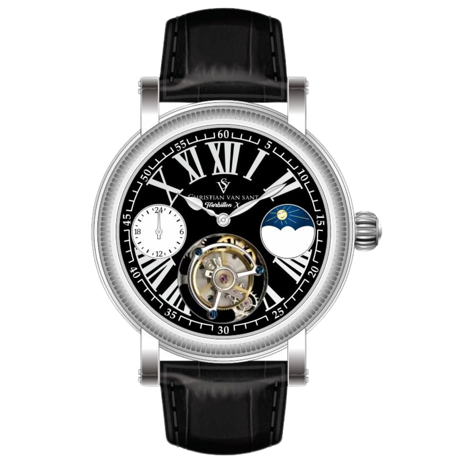 Christian Van Sant Women's Lucia Silver Dial Watch - CV1815