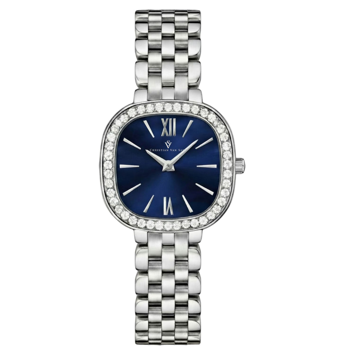 Christian Van Sant Women's Rivoli Blue Dial Watch - CV1264
