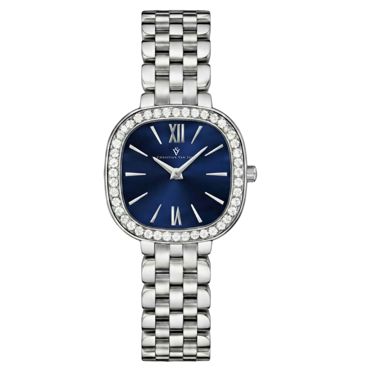Christian Van Sant Women's Rivoli Blue Dial Watch - CV1264
