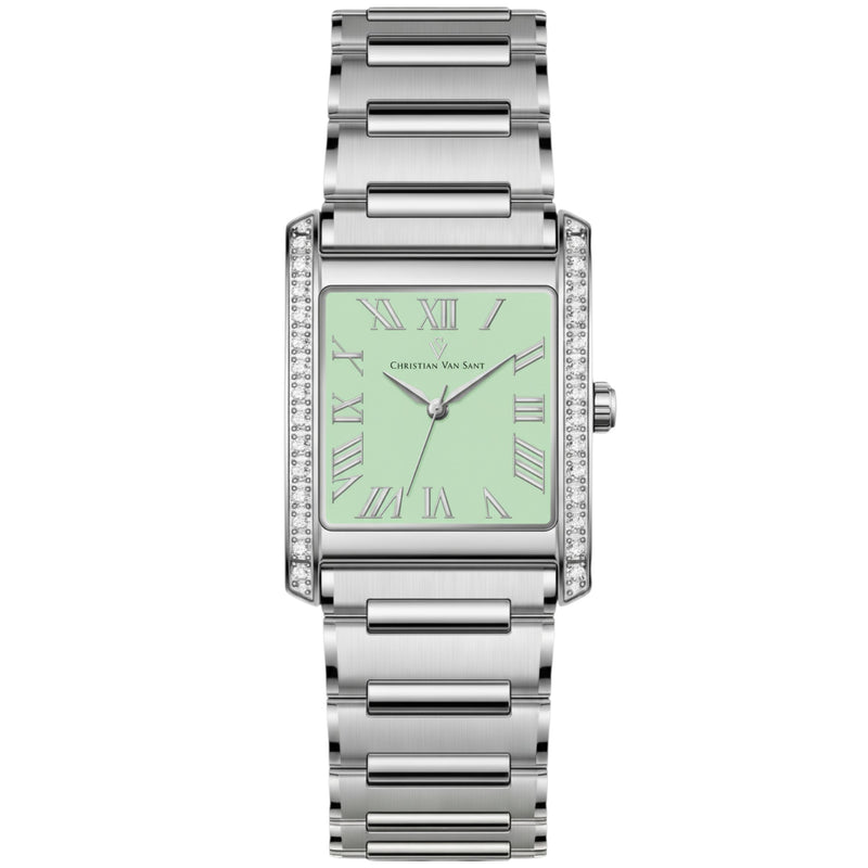 Christian Van Sant Women's Atelier Light Green Dial Watch - CV1284