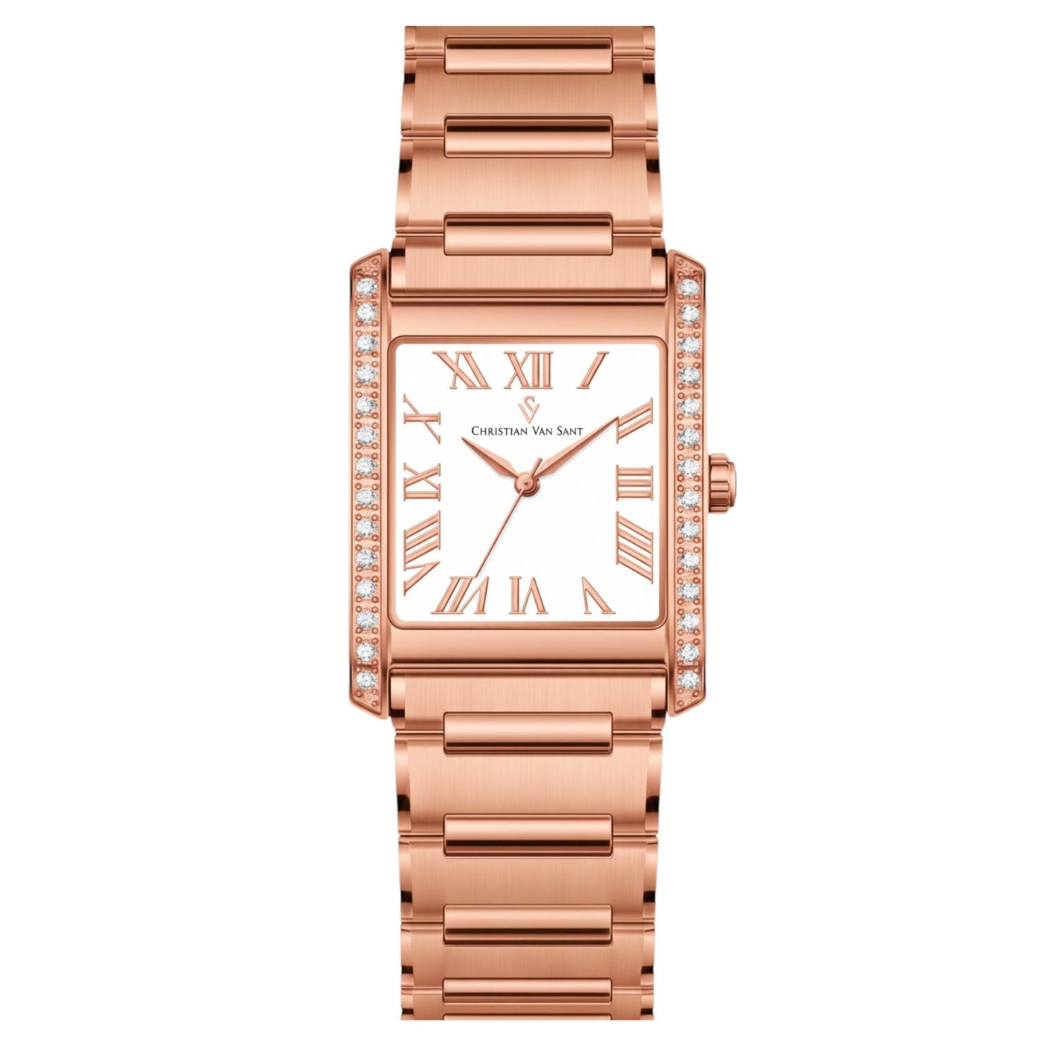 Christian Van Sant Women's Anora Green Dial Watch - CV4336