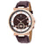 Christian Van Sant Men's Clepsydra Brown Dial Watch - CV1704