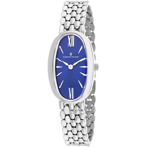 Christian Van Sant Women's Lucia Blue Dial Watch - CV1812