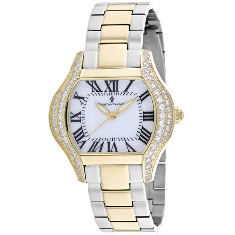 Christian Van Sant Women's Bianca White Dial Watch - CV1834