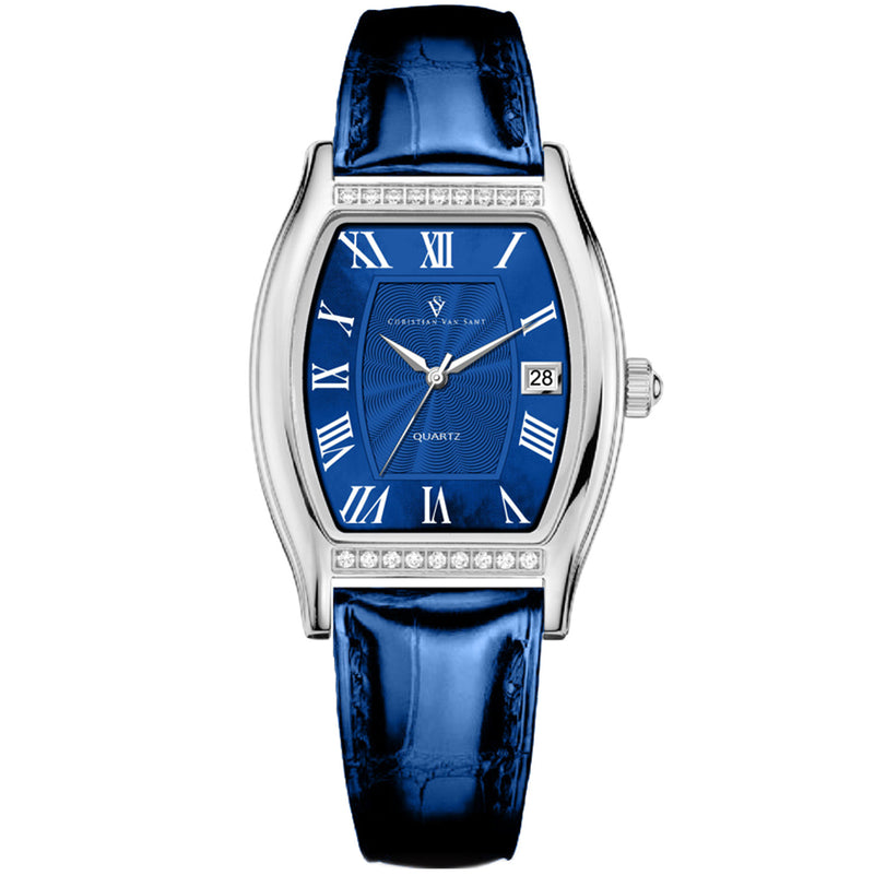 Christian Van Sant Women's Gemma Blue Dial Watch - CV2441