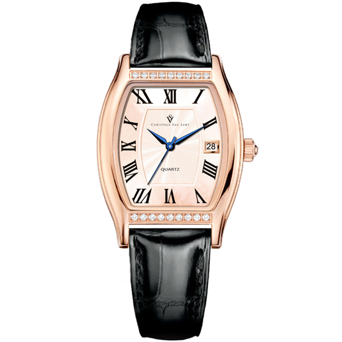 Christian Van Sant Women's Gemma Rose gold Dial Watch - CV2445