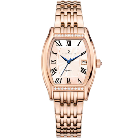 Christian Van Sant Women's Gemma Rose gold Dial Watch - CV2453