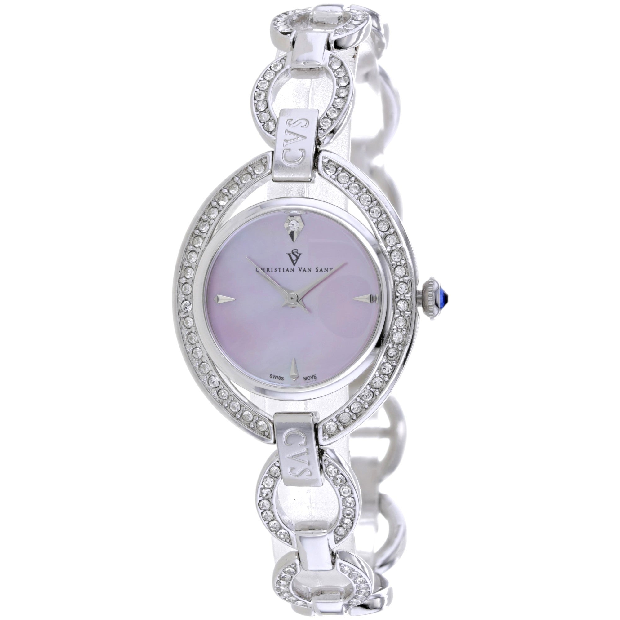 Christian Van Sant Women's Stella Pink Dial Watch - CV2931