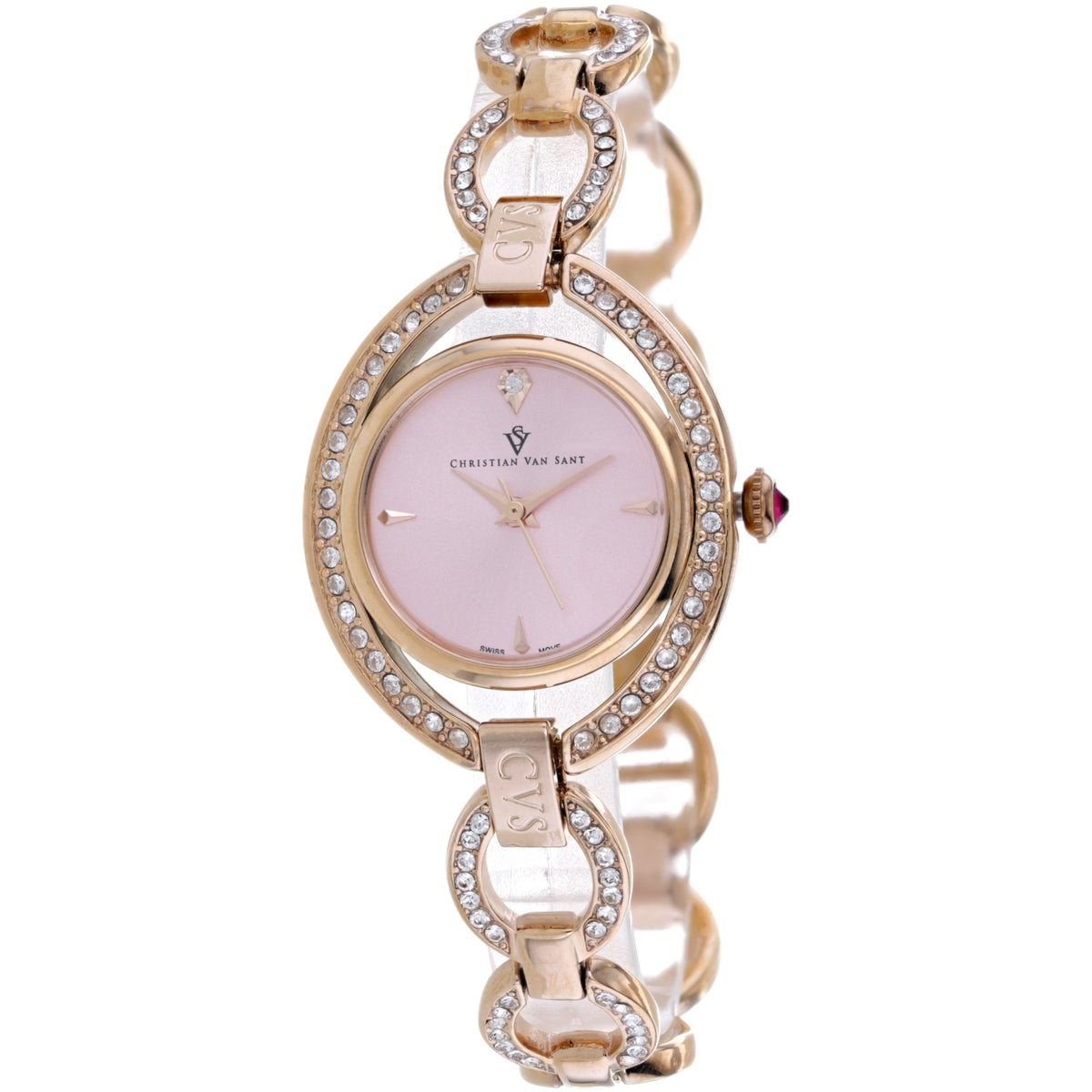Christian Van Sant Women's Stella Rose Gold Dial Watch - CV2936