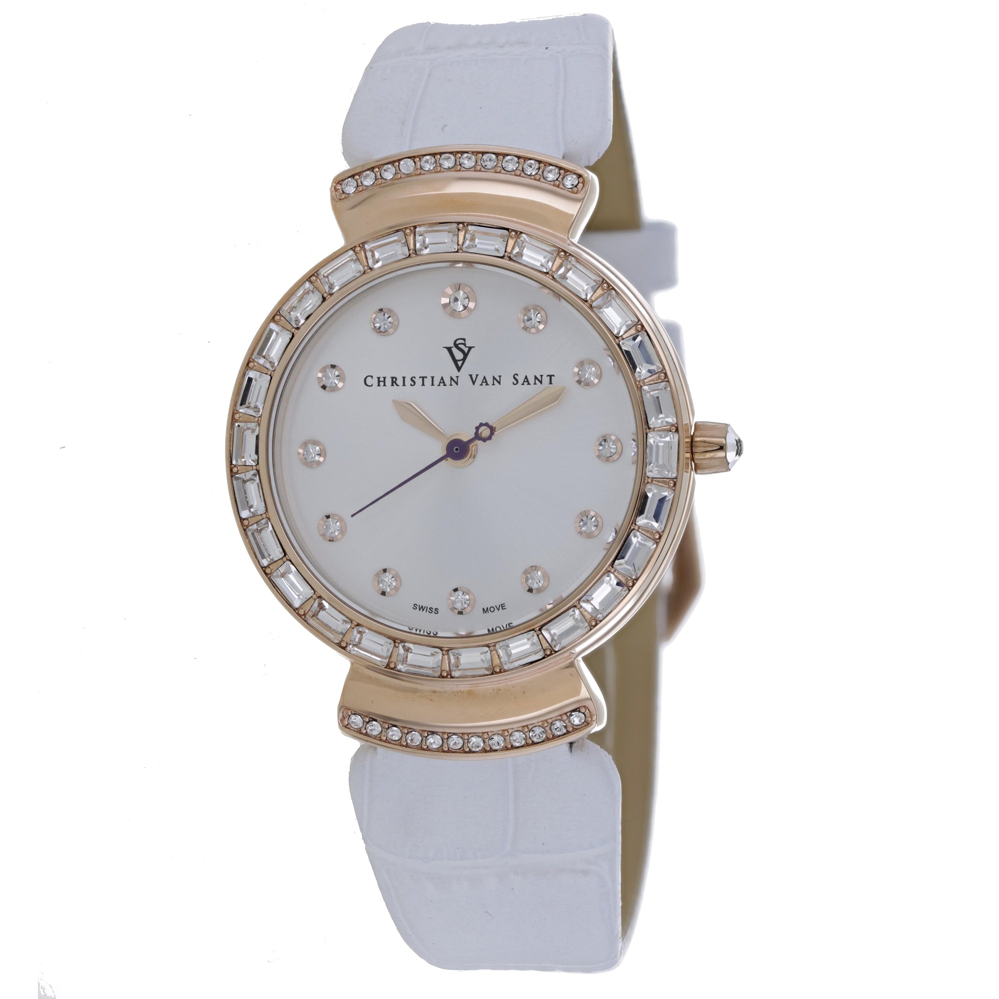 Christian Van Sant Women's Nova Silver Dial Watch - CV2941