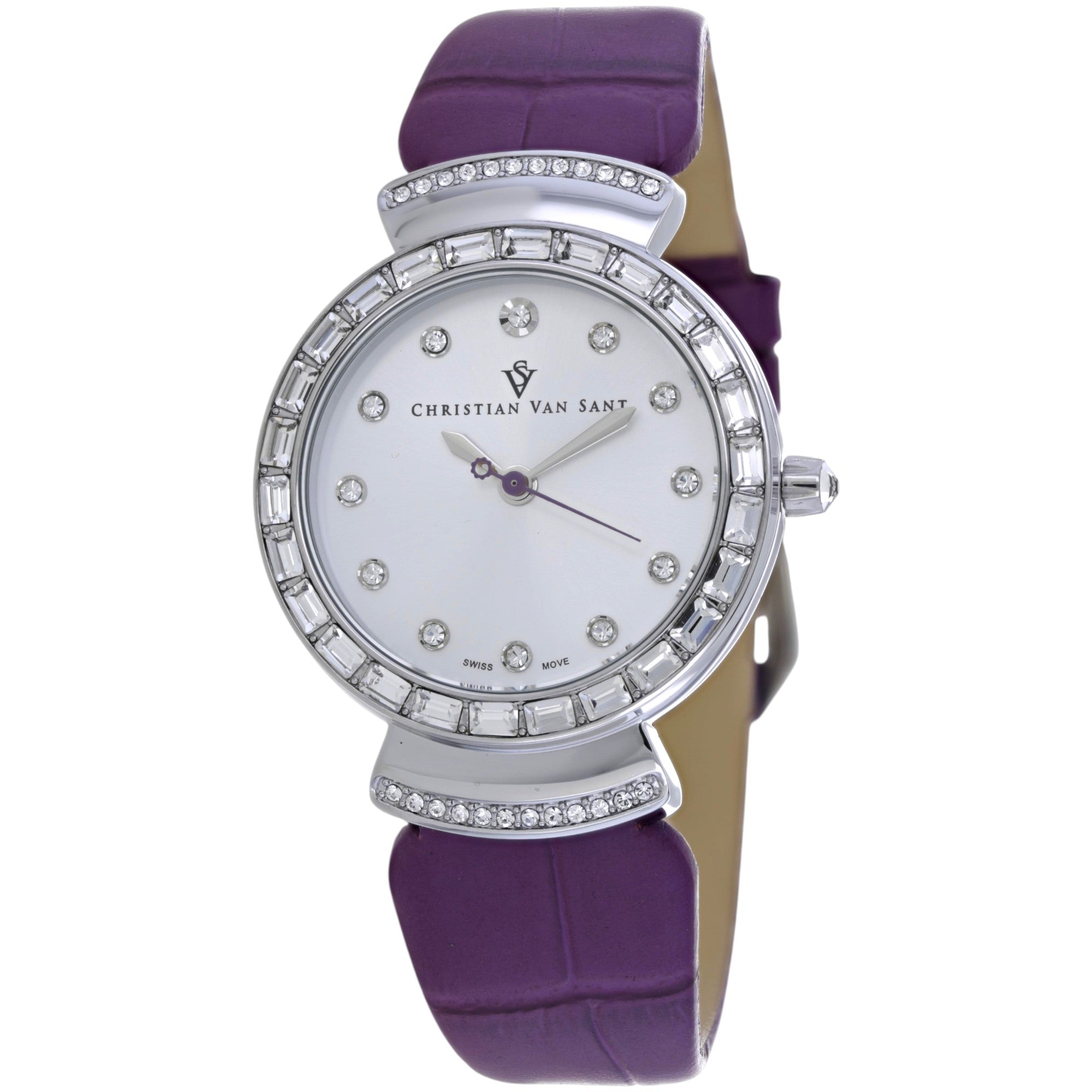 Christian Van Sant Women's Nova Silver Dial Watch - CV2942