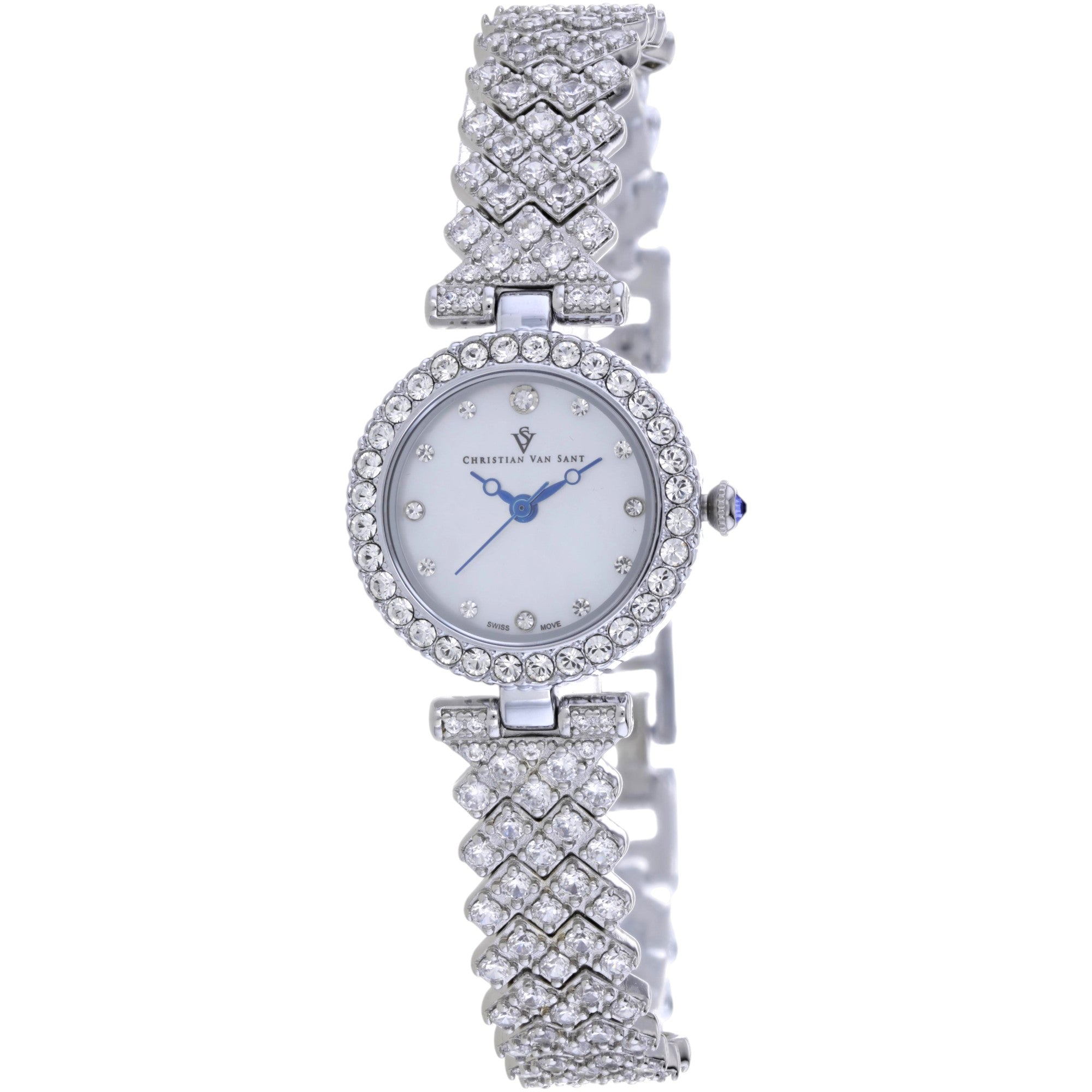 Christian Van Sant Women's Romana White Dial Watch - CV2950