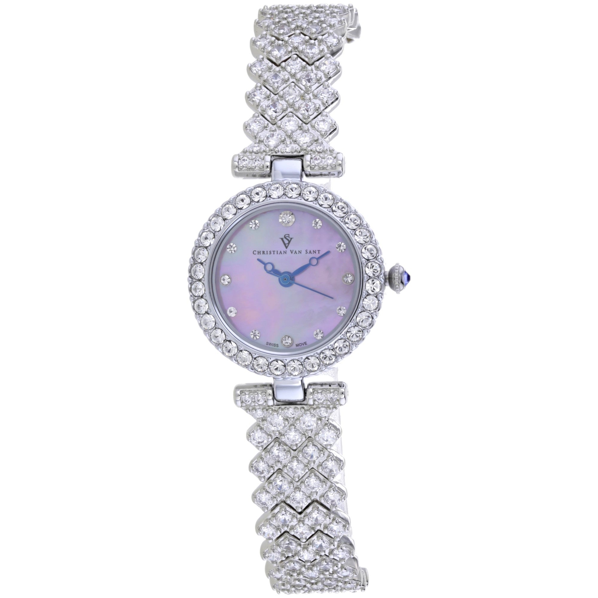 Christian Van Sant Women's Romana Pink Dial Watch - CV2951