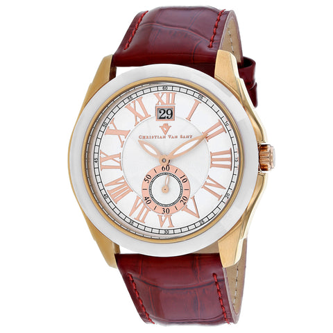 Christian Van Sant Men's Gravity White Dial Watch - CV3102