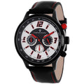 Christian Van Sant Men's Speedway Silver/Red Dial Watch - CV3122