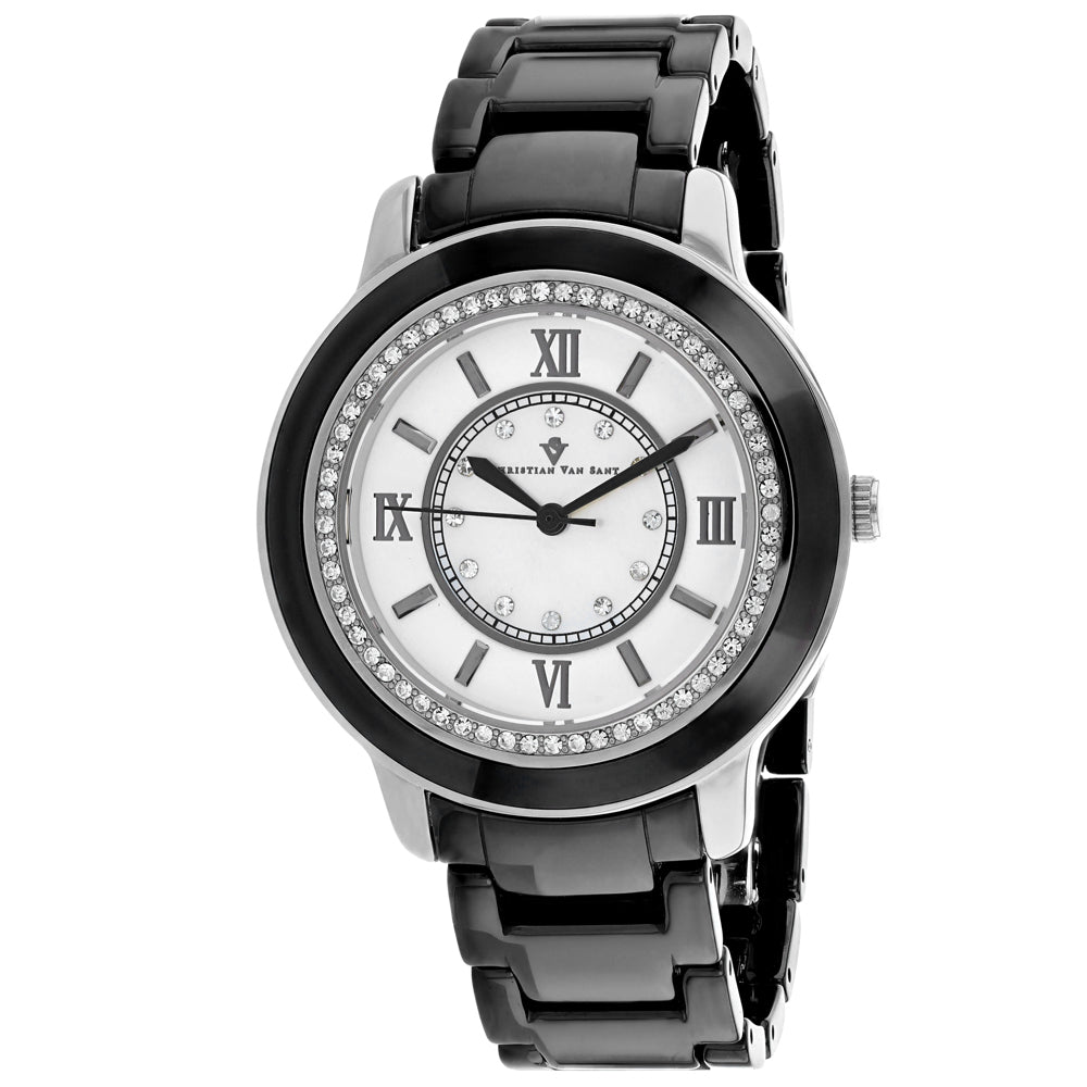 Christian Van Sant Women's Clay Mother of Pearl Dial Watch - CV3211