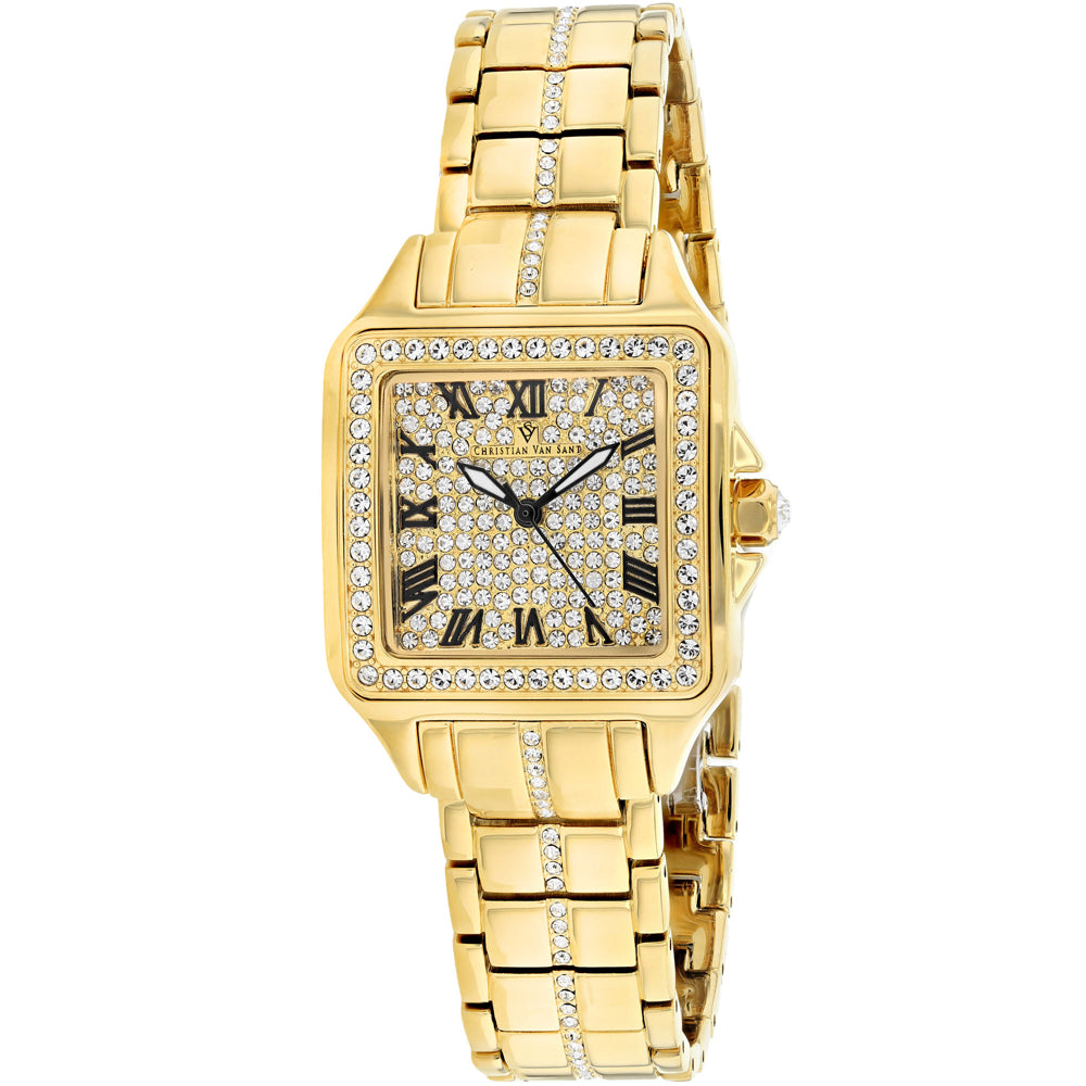 Christian Van Sant Women's Splendeur Gold tone Dial Watch - CV4621