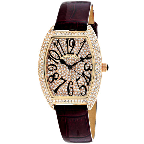 Christian Van Sant Women's Elegant Rose gold Dial Watch - CV4822
