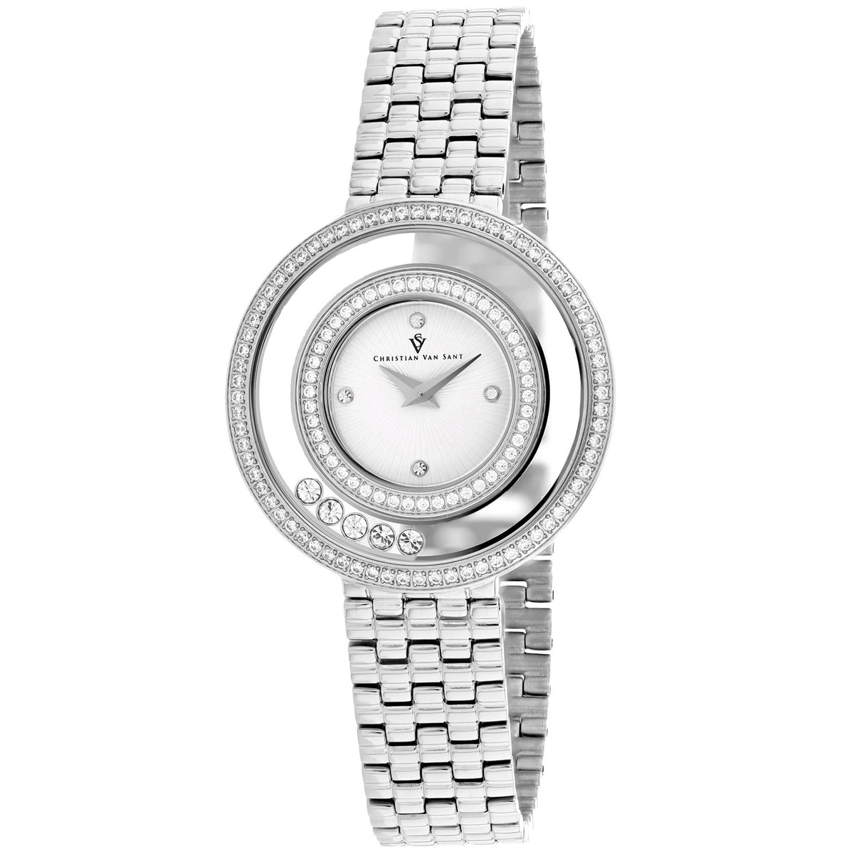 Christian Van Sant Women's Gracieuse White Dial Watch - CV4835