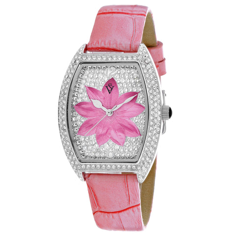 Christian Van Sant Women's Lotus Pink Dial Watch - CV4852
