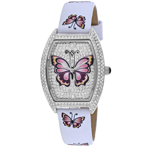 Christian Van Sant Women's Papillon Silver Dial Watch - CV4871