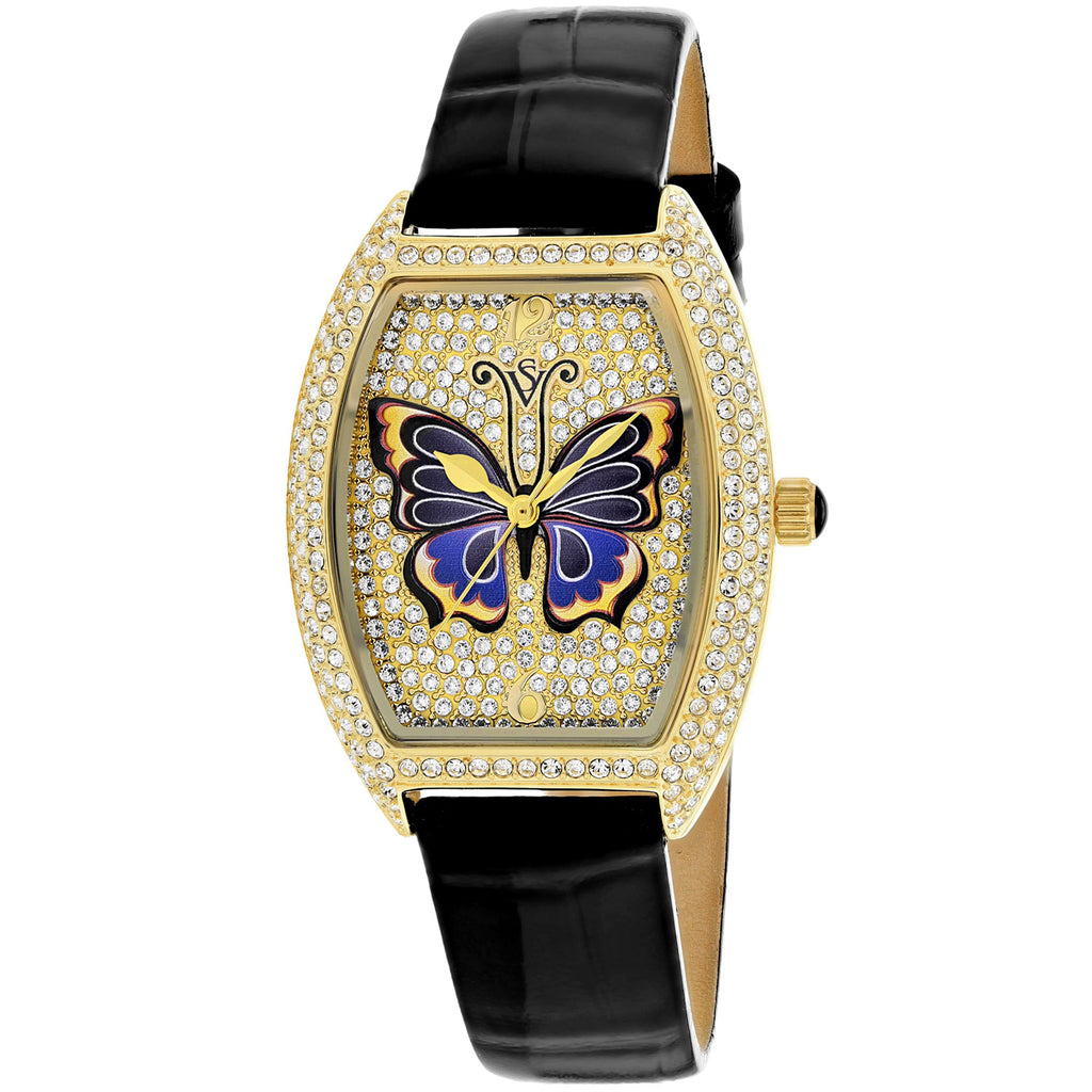 Christian Van Sant Women's Papillon Gold Dial Watch - CV4873B