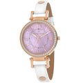 Christian Van Sant Women's Petite Pink MOP Dial Watch - CV8133