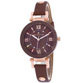 Christian Van Sant Women's Petite Brown MOP Dial Watch - CV8166