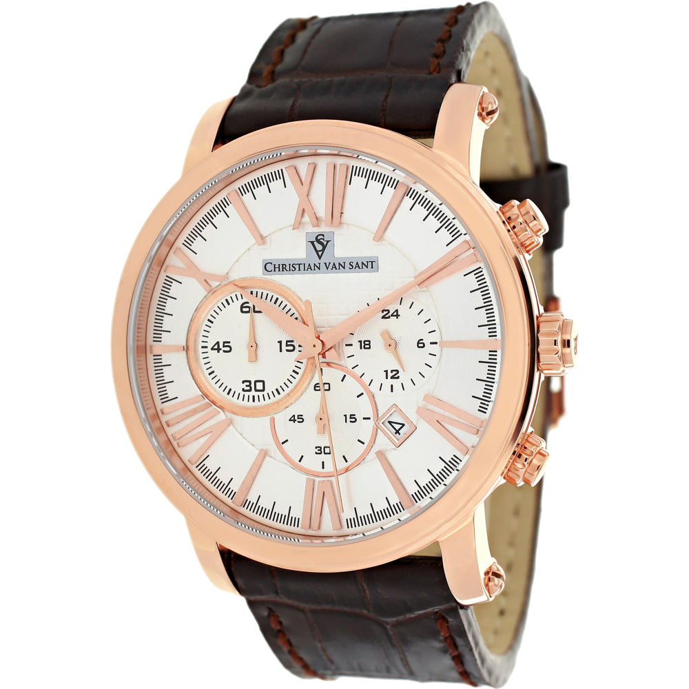 Christian Van Sant Men's Mister Silver Dial Watch - CV8322