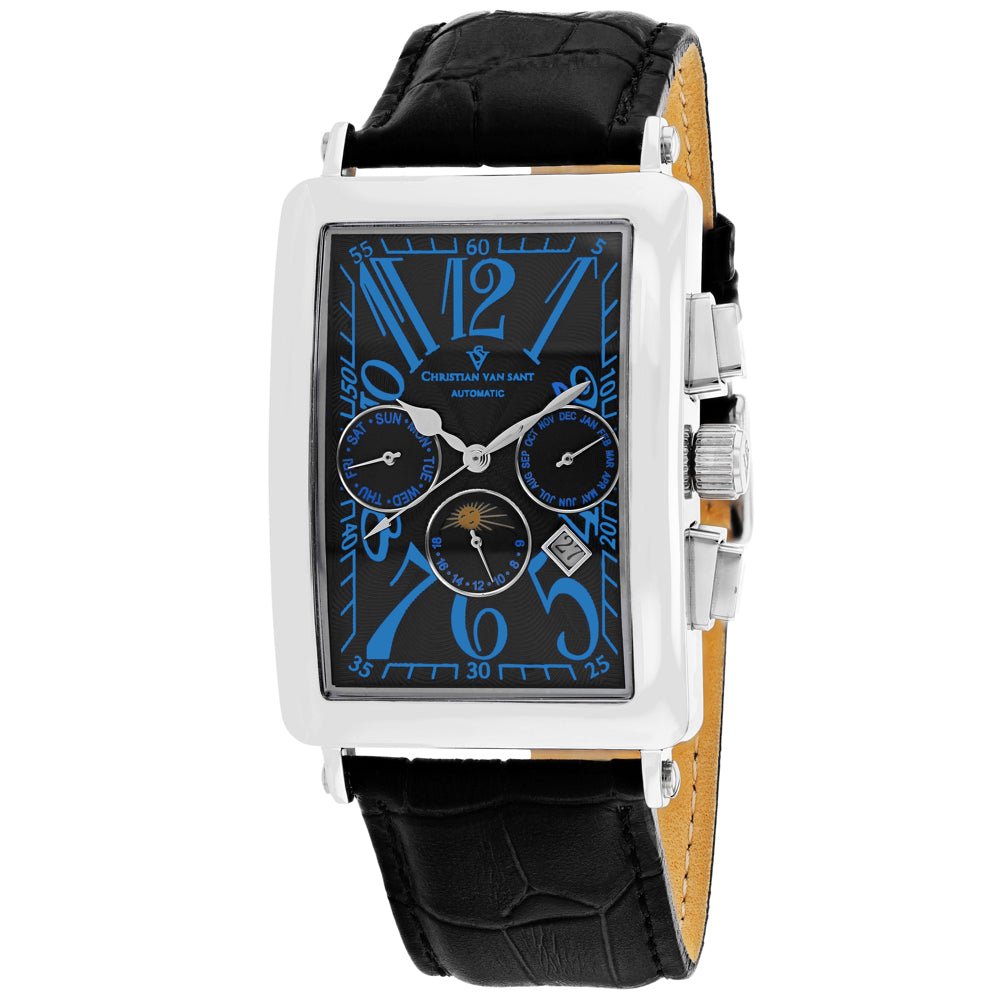 Christian Van Sant Men's Prodigy Black Dial Watch - CV9135